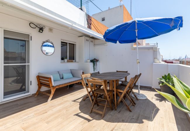 Apartamento en Valencia - Port Area Attic