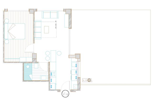 Apartamento en Valencia - Apartamentos Las Ciencias S Apartamento en Valencia - Apartamentos Las Ciencias S