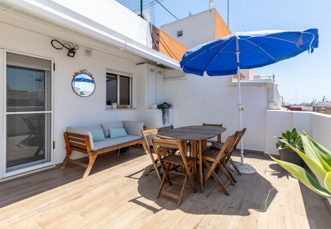 Apartment in Valencia / València - Port Area Attic